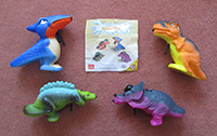 Dinosaurs water squirters